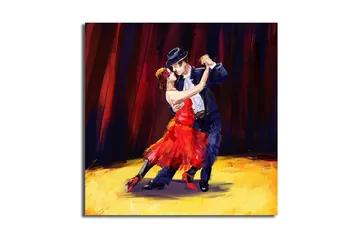 Canvastavla Scenic Flerfärgad - 45x45 cm - Inredning - Tavlor & posters - Canvastavla