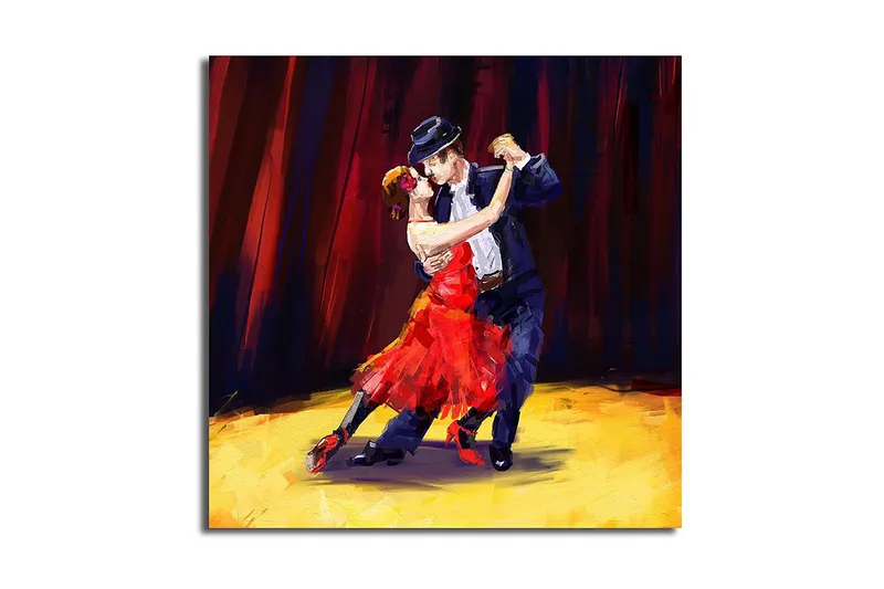 Canvastavla Scenic Flerfärgad - 45x45 cm - Inredning - Tavlor & posters - Canvastavla