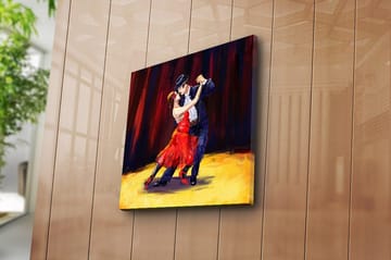 Canvastavla Scenic Flerfärgad - 45x45 cm - Inredning - Tavlor & posters - Canvastavla