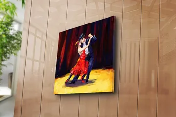 Canvastavla Scenic Flerfärgad - 45x45 cm - Inredning - Tavlor & posters - Canvastavla