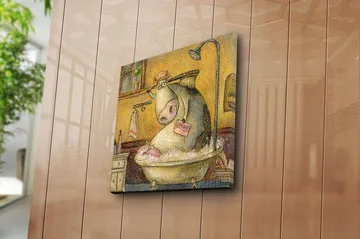 Canvastavla Scenic Flerfärgad - 45x45 cm - Inredning - Tavlor & posters - Canvastavla