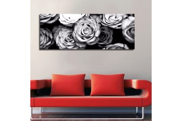 Canvastavla Svartvita rosor - Svart/Vit - Inredning - Tavlor & posters - Canvastavla