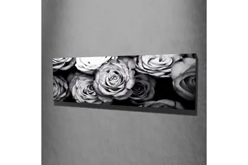 Canvastavla Svartvita rosor - Svart/Vit - Inredning - Tavlor & posters - Canvastavla
