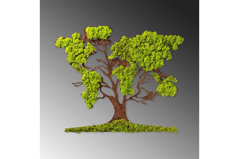 Canvastavla Tree 2 - Grön/Brun - Inredning - Tavlor & posters - Canvastavla