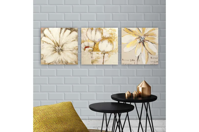 Canvastavla VP Italy 3-pack Flerfärgad - 30x30 cm - Inredning - Tavlor & posters - Canvastavla