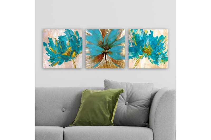Canvastavla VP Italy 3-pack Flerfärgad - 30x30 cm - Inredning - Tavlor & posters - Canvastavla
