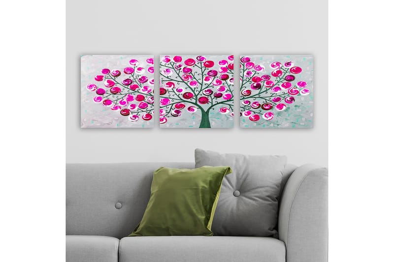 Canvastavla VP Italy 3-pack Flerfärgad - 30x30 cm - Inredning - Tavlor & posters - Canvastavla