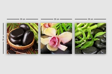 Canvastavla VP Italy 3-pack Flerfärgad - 30x30 cm - Inredning - Tavlor & posters - Canvastavla