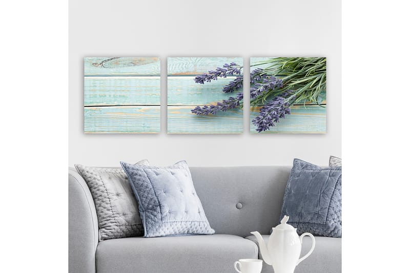 Canvastavla VP Italy 3-pack Flerfärgad - 30x30 cm - Inredning - Tavlor & posters - Canvastavla