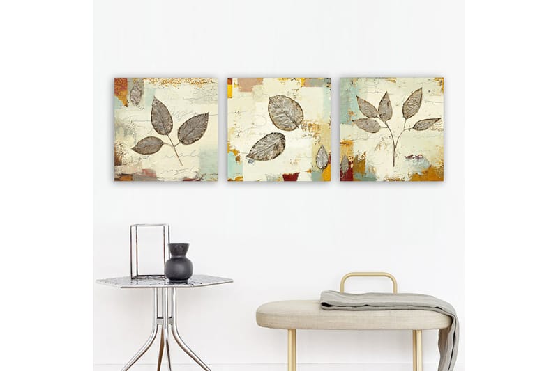 Canvastavla VP Italy 3-pack Flerfärgad - 30x30 cm - Inredning - Tavlor & posters - Canvastavla