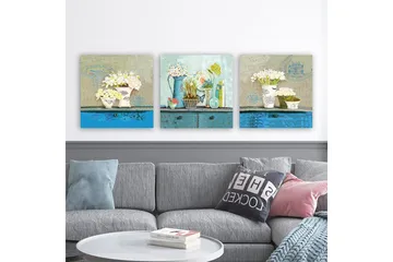 Canvastavla VP Italy 3-pack Flerfärgad - 30x30 cm - Inredning - Tavlor & posters - Canvastavla