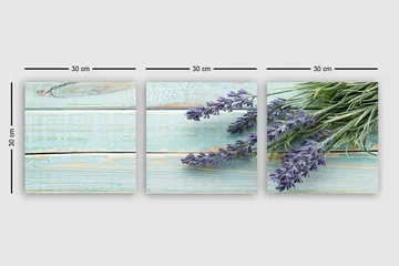 Canvastavla VP Italy 3-pack Flerfärgad - 30x30 cm - Inredning - Tavlor & posters - Canvastavla