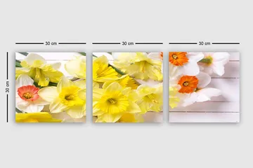 Canvastavla VP Italy 3-pack Flerfärgad - 30x30 cm - Inredning - Tavlor & posters - Canvastavla