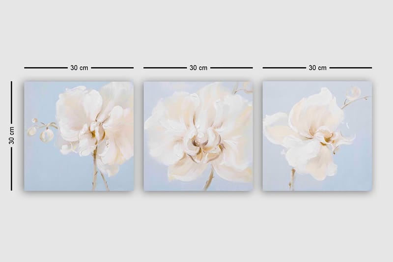 Canvastavla VP Italy 3-pack Flerfärgad - 30x30 cm - Inredning - Tavlor & posters - Canvastavla