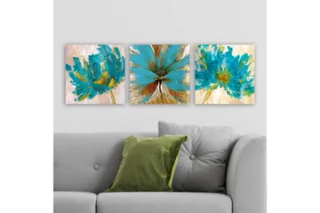 Canvastavla VP Italy 3-pack Flerfärgad - 30x30 cm - Inredning - Tavlor & posters - Canvastavla