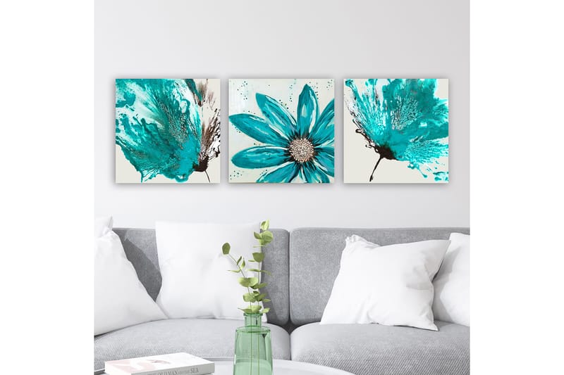 Canvastavla VP Italy 3-pack Flerfärgad - 30x30 cm - Inredning - Tavlor & posters - Canvastavla