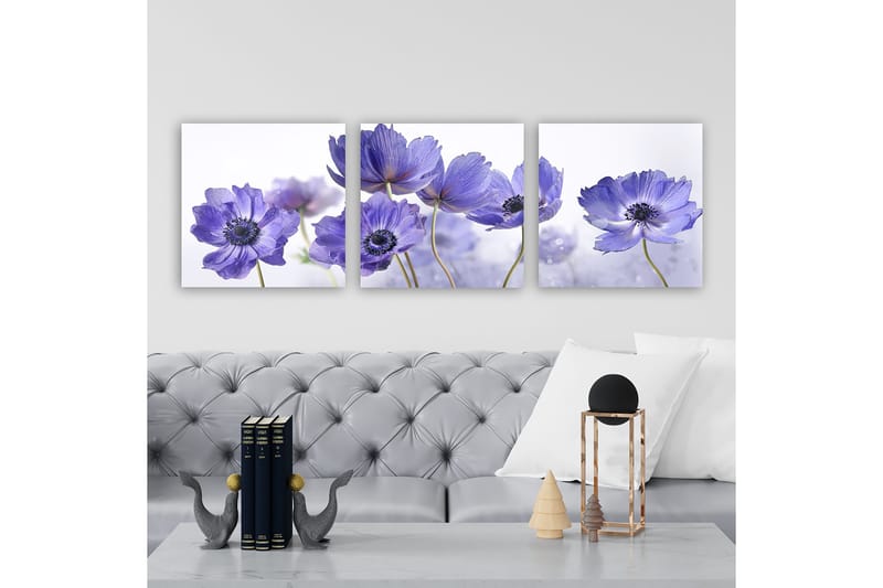 Canvastavla VP Italy 3-pack Flerfärgad - 30x30 cm - Inredning - Tavlor & posters - Canvastavla