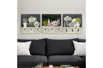 Canvastavla VP Italy 3-pack Flerfärgad - 30x30 cm - Inredning - Tavlor & posters - Canvastavla