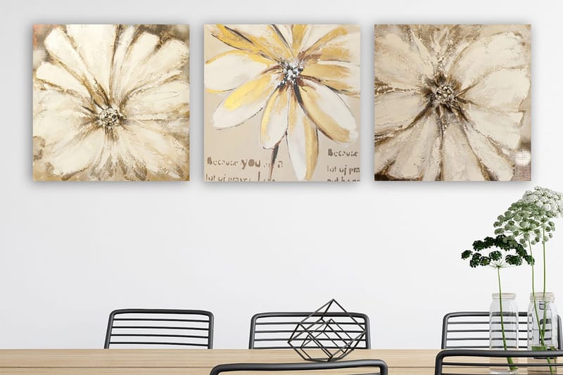 Canvastavla VP Italy 3-pack Flerfärgad, 30x30 cm