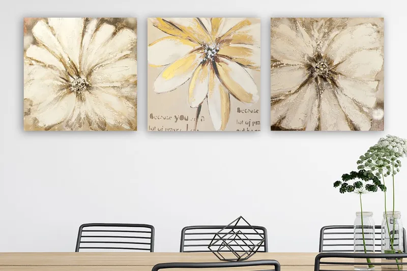 Canvastavla VP Italy 3-pack Flerfärgad - 30x30 cm - Inredning - Tavlor & posters - Canvastavla