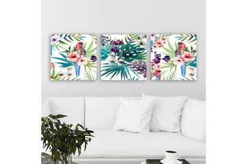 Canvastavla VP Italy 3-pack Flerfärgad - 30x30 cm - Inredning - Tavlor & posters - Canvastavla