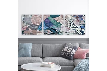 Canvastavla VP Spain 3-pack Flerfärgad - 30x30 cm - Inredning - Tavlor & posters - Canvastavla