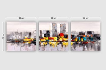 Canvastavla VP Spain 3-pack Flerfärgad - 30x30 cm - Inredning - Tavlor & posters - Canvastavla