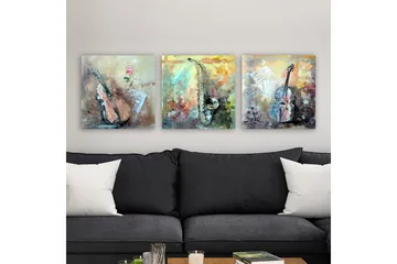 Canvastavla VP Spain 3-pack Flerfärgad - 30x30 cm - Inredning - Tavlor & posters - Canvastavla
