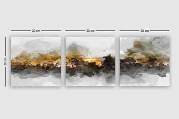 Canvastavla VP Spain 3-pack Flerfärgad - 30x30 cm - Inredning - Tavlor & posters - Canvastavla