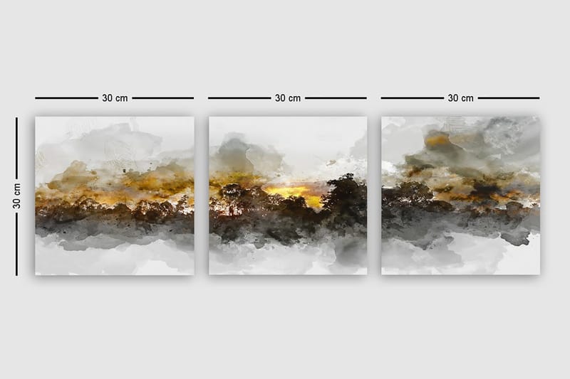 Canvastavla VP Spain 3-pack Flerfärgad - 30x30 cm - Inredning - Tavlor & posters - Canvastavla