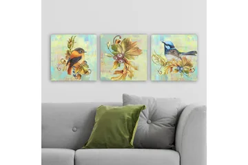 Canvastavla VP Spain 3-pack Flerfärgad - 30x30 cm - Inredning - Tavlor & posters - Canvastavla