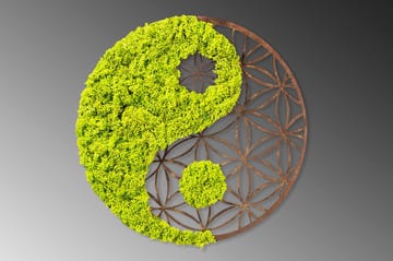 Canvastavla Yin Yang - 44x44 cm - Inredning - Tavlor & posters - Canvastavla