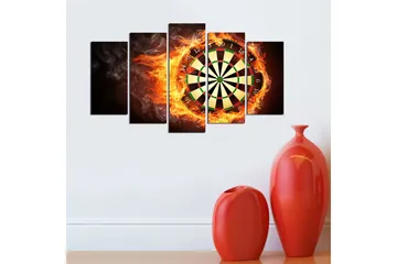 Canvastavla Young 5-pack Flerfärgad - 20x60 cm - Inredning - Tavlor & posters - Canvastavla