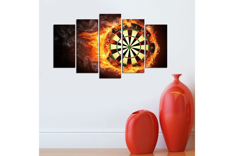 Canvastavla Young 5-pack Flerfärgad - 20x60 cm - Inredning - Tavlor & posters - Canvastavla