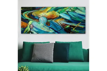 Canvastavla YTY Abstract & Fractals Flerfärgad - 120x50 cm - Inredning - Tavlor & posters - Canvastavla