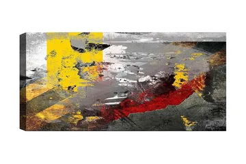 Canvastavla YTY Abstract & Fractals Flerfärgad - 120x50 cm - Inredning - Tavlor & posters - Canvastavla