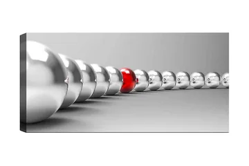 Canvastavla YTY Abstract & Fractals Flerfärgad - 120x50 cm - Inredning - Tavlor & posters - Canvastavla