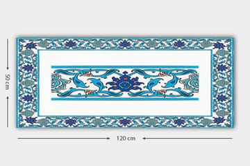 Canvastavla YTY Abstract & Fractals Flerfärgad - 120x50 cm - Inredning - Tavlor & posters - Canvastavla