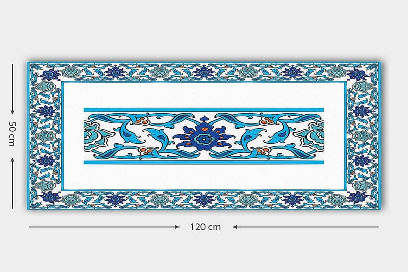 Canvastavla YTY Abstract & Fractals Flerfärgad - 120x50 cm - Inredning - Tavlor & posters - Canvastavla