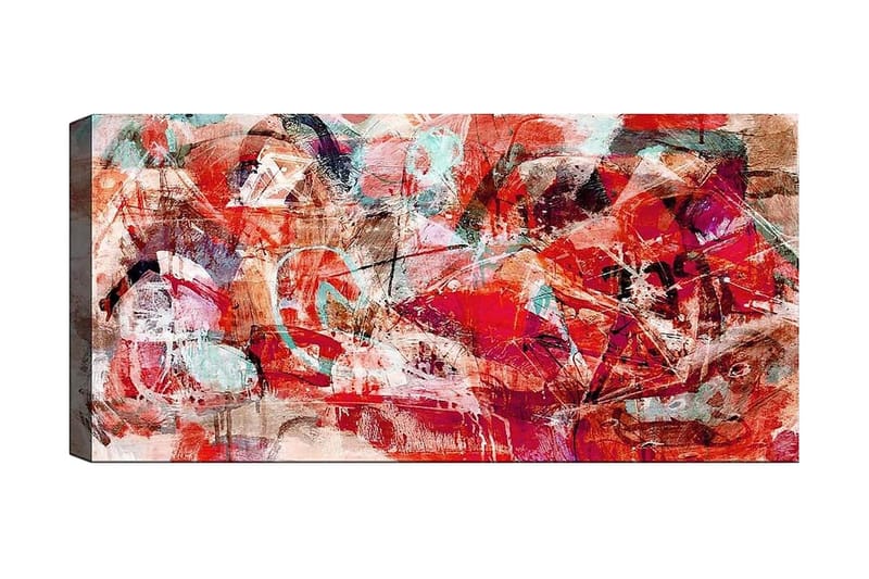 Canvastavla YTY Abstract & Fractals Flerfärgad, 120x50 cm