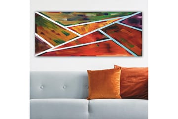 Canvastavla YTY Abstract & Fractals Flerfärgad - 120x50 cm - Inredning - Tavlor & posters - Canvastavla
