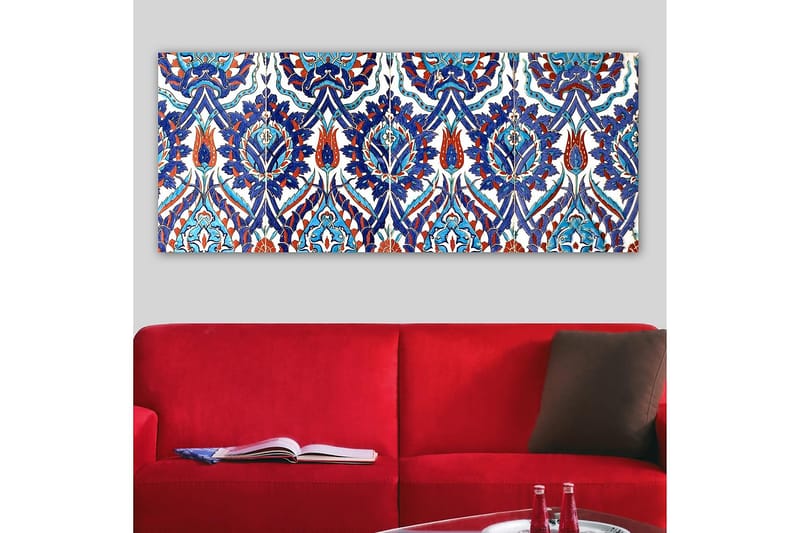 Canvastavla YTY Abstract & Fractals Flerfärgad - 120x50 cm - Inredning - Tavlor & posters - Canvastavla