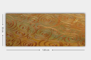 Canvastavla YTY Abstract & Fractals Flerfärgad - 120x50 cm - Inredning - Tavlor & posters - Canvastavla