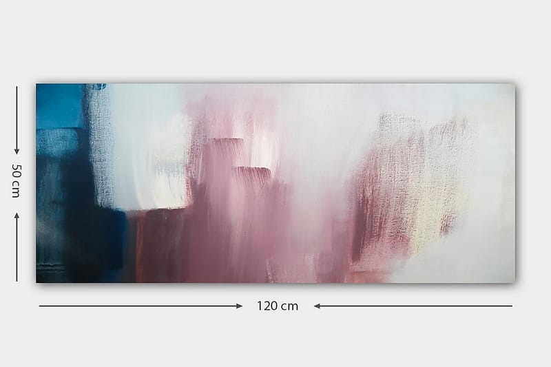 Canvastavla YTY Abstract & Fractals Flerfärgad - 120x50 cm - Inredning - Tavlor & posters - Canvastavla