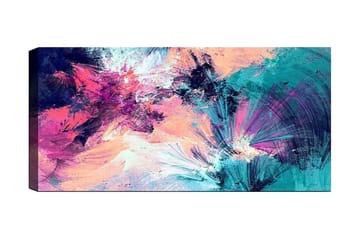 Canvastavla YTY Abstract & Fractals Flerfärgad - 120x50 cm - Inredning - Tavlor & posters - Canvastavla