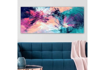 Canvastavla YTY Abstract & Fractals Flerfärgad - 120x50 cm - Inredning - Tavlor & posters - Canvastavla