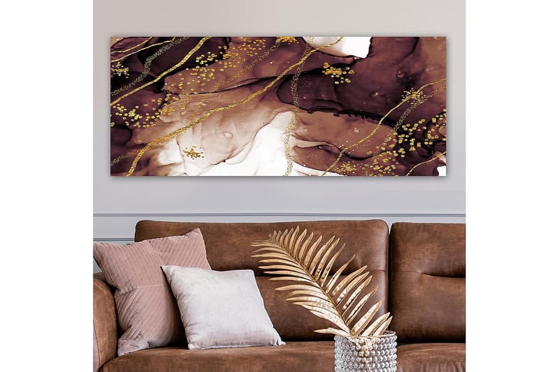 Canvastavla YTY Abstract & Fractals Flerfärgad - 120x50 cm - Inredning - Tavlor & posters - Canvastavla