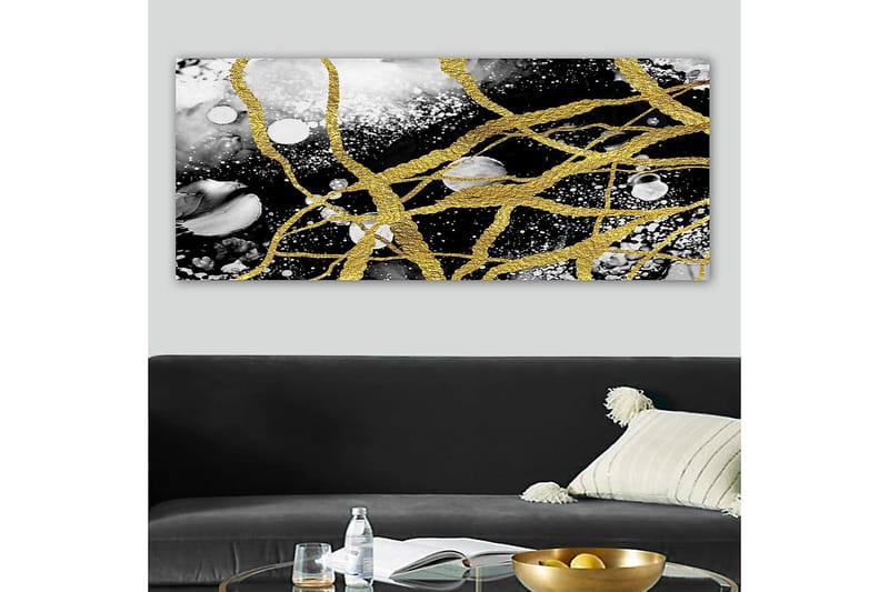 Canvastavla YTY Abstract & Fractals Flerfärgad - 120x50 cm - Inredning - Tavlor & posters - Canvastavla