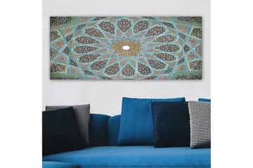 Canvastavla YTY Abstract & Fractals Flerfärgad - 120x50 cm - Inredning - Tavlor & posters - Canvastavla