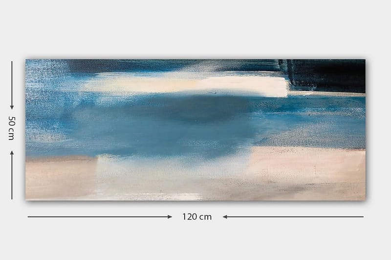 Canvastavla YTY Abstract & Fractals Flerfärgad - 120x50 cm - Inredning - Tavlor & posters - Canvastavla